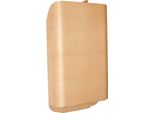 Mensola Fasciatoio A Parete Roba In Legno Sagomato, Con Fasciatoio, Hxl: 85X49Cm,