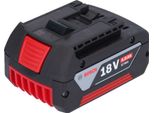 Bosch 1600Z00038 Batteria Di Ricambio Agli Ioni Di Litio 18 V 4,0 Ah