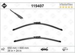 Swf Spazzole Tergicristallo Visioflex-Set | (Set)Wiper Car VF650/600MM/1