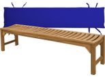 Panchina Da Giardino Teako Design In Teak Ferrara - Solida, Resistente Agli Agenti Atmosferici Ed Esclusiva (180 Cm, Blu)