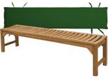 Panchina Da Giardino Teako Design Ferrara - Solida, Resistente Agli Agenti Atmosferici Ed Esclusiva (180 Cm, Verde)