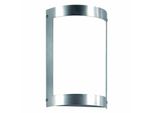 Cmd 29/3 Applique In Acciaio Inox IP44 Vetro Opalino E27