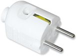 Contatto Di Terra As-Schwabe Spina Centrale Bianco Sezione Max. 1,5Mm² 230V IP20