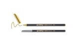 Penna In Fibra Edding 1200 Oro/Argento Metallizzato (Confezione Blister Da 2)