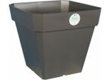 Vaso Per Piante Riviera Grey Squared 40 X 40 Cm