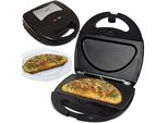 Syntrox Germania Macchina Per Omelette Macchina Per Omelette Chefmaker SM-1300W Piastre Di Cottura Rimovibili Per Omelette