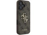 Guess Guhcp16S4Gmgbr Iphone 16 6.1 BrąZowy/Brown Custodia Rigida 4G Big Logo