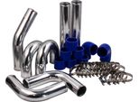 76 Mm 3" Turbo Intercooler Kit Tubo Intercooler Turbo Kit Di Collegamento Universale"