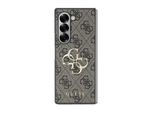 Guess Guhczfd64Gmgbr Z Fold6 F956 BrąZowy/Pelle Marrone 4G Logo In Metallo