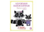 Graine Creative Kit Di Cucito Creativo Famiglia Di Procioni - 1 Set