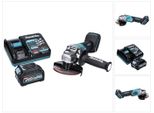 Smerigliatrice Angolare A Batteria Makita Ga 016 GD1 40 V Max. 125 Mm Brushless Xgt + 1X Batteria 2,5 Ah + Caricabatteria