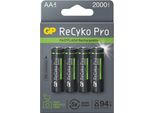 Gp Batteries 125210AAHCF-C4 1X4 Gp Recyko Pro Nimh Foto Akku Aa/Mignon 2000Mah Pro