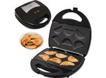 Syntrox Multimaker Mini-Empanada Maker SM-1300W Con Set Di Dischi Intercambiabili