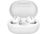 Aiwa EBTW-150WT Bianco Cuffie Wireless Bluetooth 5.0 10M Di Portata Con Box Di Ricarica Ans Assistente Vocale Tws Funzione Vivavoce