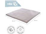 Roba Materasso Play & Crawl 60 X 120 Cm, Ripiegabile In Materassino Play & Crawl 120 X 120 Cm