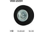 Puleggia Tenditrice, Cinghia A V Skf Vkm 65059