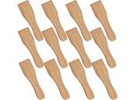 Syntrox Design Spatola Universale In Legno Per Raclette Spingi Raclette Spatola Giradischi 12 Pz.