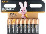 Duracell Plus Alkaline Mignon Aa LR06 1,5 V (Blister Da 16 Pezzi)
