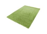 Tappeto Shaggy A Pelo Alto A Pelo Lungo Tappeto Letto Soggiorno Tappeto Runner Uni Verde Dimensioni - 140X200 Cm