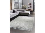Tappeto Orientale Da Salotto Barocco Vintage Grigio Con Frange Dimensioni - 80 X 300 Cm