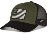 Alpinestars Flag Snapback Cap Verde, Nero Uomo, Donna Verde, Nero Taglia Unica