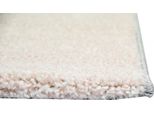Tappeto Moderno Da Salotto Tappeto A Pelo Corto A Quadri Rosa Pastello Grigio Crema Dimensioni - 120 Cm Rotondo