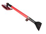 Walser Scopa Da Neve 3In1 Con Raschiaghiaccio Telescopico, Raschiaghiaccio Con Asta Telescopica, Spazzaneve Allungabile 92-132 Cm Rosso/Nero