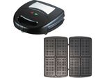 Syntrox Multimaker Ice Cream Sandwich SM-1300W Con Un Set Di Dischi Rimovibili