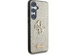 Custodia Guess Fissa Glitter Big 4G Metal Logo Do Samsung Galaxy S25+ ZłOty