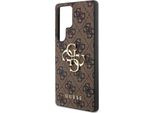 Etui Guess Big 4G Logo Classic Logo Do Samsung Galaxy S25 Ultra BrąZowy