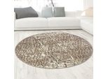 Tappeto Per Soggiorno Dal Design Moderno In Beige Dimensioni - 120X170 Cm