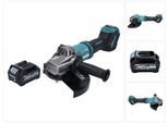 Makita Ga 038 GD1 Smerigliatrice Angolare A Batteria 40 V Max. 230 Mm Brushless Xgt + 1X Batteria 2,5 Ah - Senza Caricabatteria