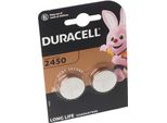 Duracell 152137 Batterie Lithium, Knopfzelle, CR2450, 3V