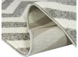 Tappeto Moderno Di Design Scandinavo In Grigio Crema Verde Dimensioni - 140X200 Cm
