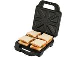 Macchina Per Sandwich Lund 67520 1400W Con Cavo Da 0,7 M, Acciaio Inox, Tensione 220-240V, Alta Potenza, Facile Da Usare, Design Compatto