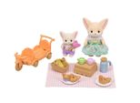 Sylvanian Volpi Del Deserto Durante Un Picnic 05698