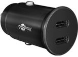 Goobay 59705 Caricatore Per Dispositivi Mobili Banca Di Potenza, Smartphone, Tablet Nero Accendisigari Ricarica Rapida Auto