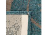 Tappeto Soggiorno | Orientale | Oro Petrolio Dimensioni - 200 X 290 Cm