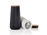 Adhoc MP151 Macinao Pepe Manuale Scape Nero, Plastica | Legno Di Quercia