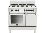 Bertazzoni La Germania Americana AMN9P5EBV Cucina Cucina Freestanding Piano Cottura Bianco Gas A