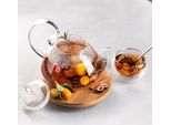 Teiera Wilmax 800 Ml In Vetro Borosilicato Resistente Al Calore WL-888817/A