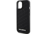 Karl Lagerfeld Klhcp15Mpqkpmk Custodia Rigida Per Iphone 15 Plus / 14 Plus 6.7 Czarny/Nero Trapuntata Modello K