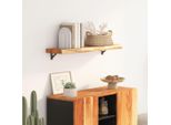 Vidaxl Mensola A Muro 90X20X3,8 Cm Rettangolare In Legno Massiccio Acacia Bordo Albero