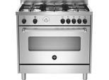 Bertazzoni La Germania Americana AMN965GXT Cucina Cucina Freestanding Piano Cottura A Gas Acciaio Inox A+