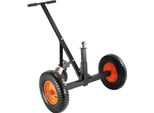 Vevor Ausilio Di Manovra Per Rimorchi 123X87X90Cm Per Roulotte Rimorchio Campeggio 454Kg Capacità Di Carico Carrello Di Manovra Con Attacco A Sfera Regolabile In Altezza 48-65Cm 40,6Cm Pneumatici Facile Da Manovrare