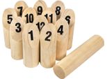 Sessamen-Lp Numeri Kubb Viking Gioco Di Lancio In Legno Gioco Di Lancio In Legno Gioco All'aperto Per Bambini E Adulti, Indoor & Outdoor