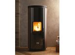 Cola Elegant Ermetica Libera Installazione Pellet Marrone