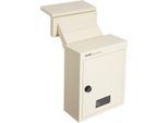 Cassetta Per Lettere Da Parete Vevor, Robusta Cassetta Per Lettere Da Incasso In Acciaio Per Pareti Con Spessore Da 70 A 200 Mm, Serratura A Combinazione, Cassetta Per Lettere 320 X 158 X 430 Mm, Beige