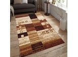 Tappeto Geometrico 70X130 Cm Luken - Marrone