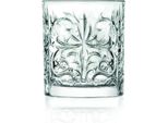 Rcr 26244020006 Bicchieri In Cristallo Tattoo, Set Di 6, Bicchiere, Tumbler, Misura Unica